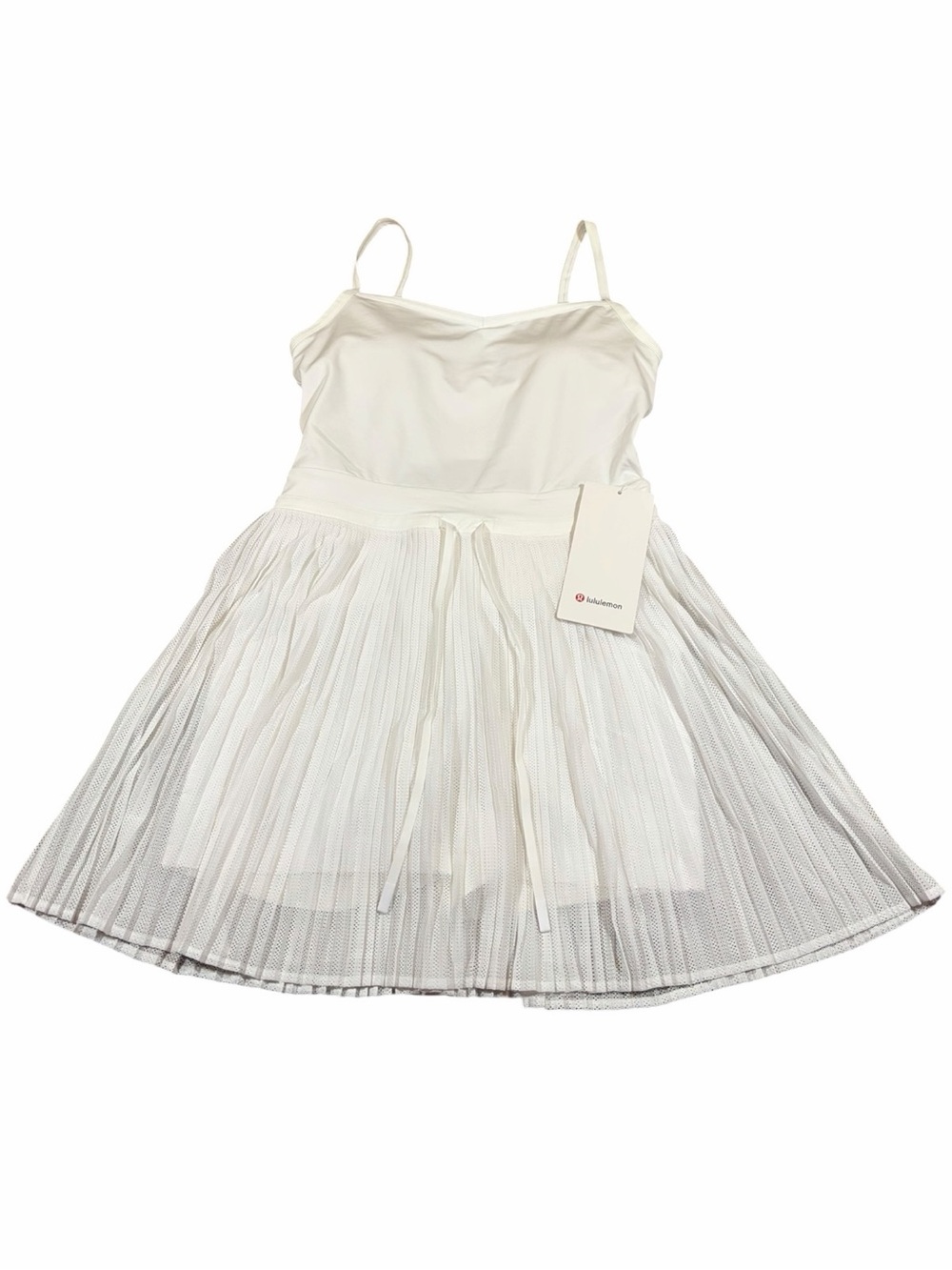 NWT Lululemon Ace Advantage Cutout Tennis Dress (White) Size S